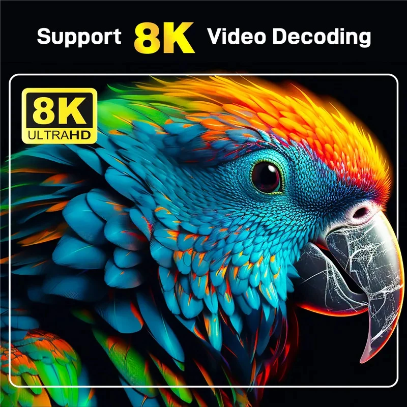 LEMFO ATV 미니 TV 스틱, 안드로이드 13 Allwinner H618 쿼드 코어 Cortex A53 지지대 8K 비디오, 4K Wifi6 음성 원격 스마트 TV 박스, DQ10