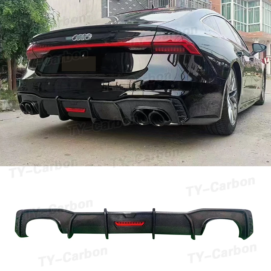 

Чехол из натурального углеродного волокна для Audi A7 S7 C8 2019-2022