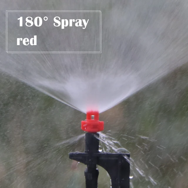 20 db Kerti Szög Öntöző Sprinkler 90 ° 180 360 Egyszerű Refraktor Fúvókák Fűnyíró Üvegházhatású Növényi Öntözőrendszer Kiegészítők - Image 5