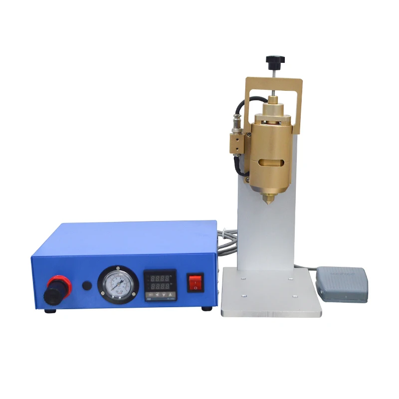 반자동 히터 접착제 디펜서 기계, PUR 핫멜트 접착제 HZ-30CC, 수동 디펜서 500W
