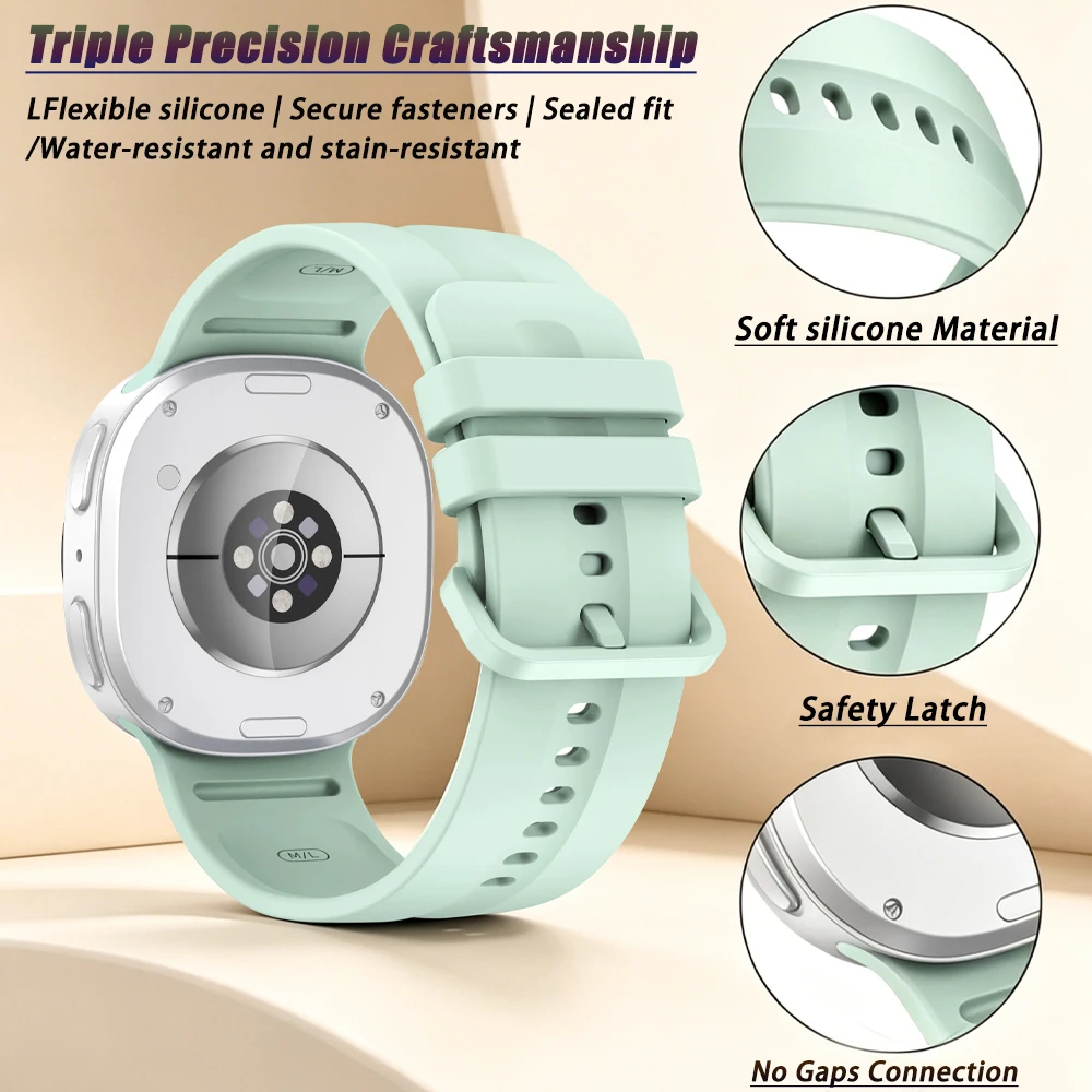 Original Sports Silicone Band for Smartwatch - No Gaps Design