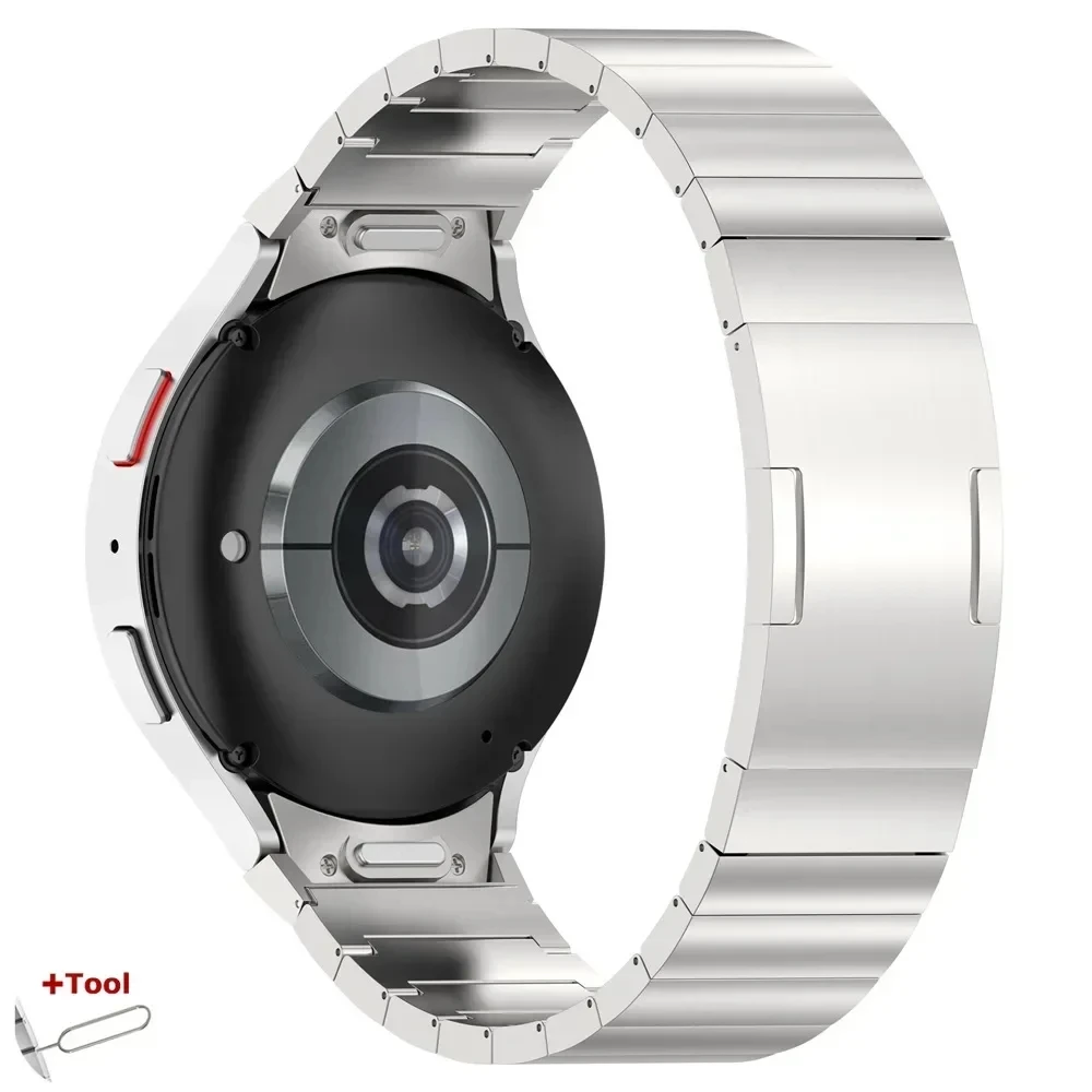 Titanium No Gaps Link Bracelet - Quick Fit Band Strap