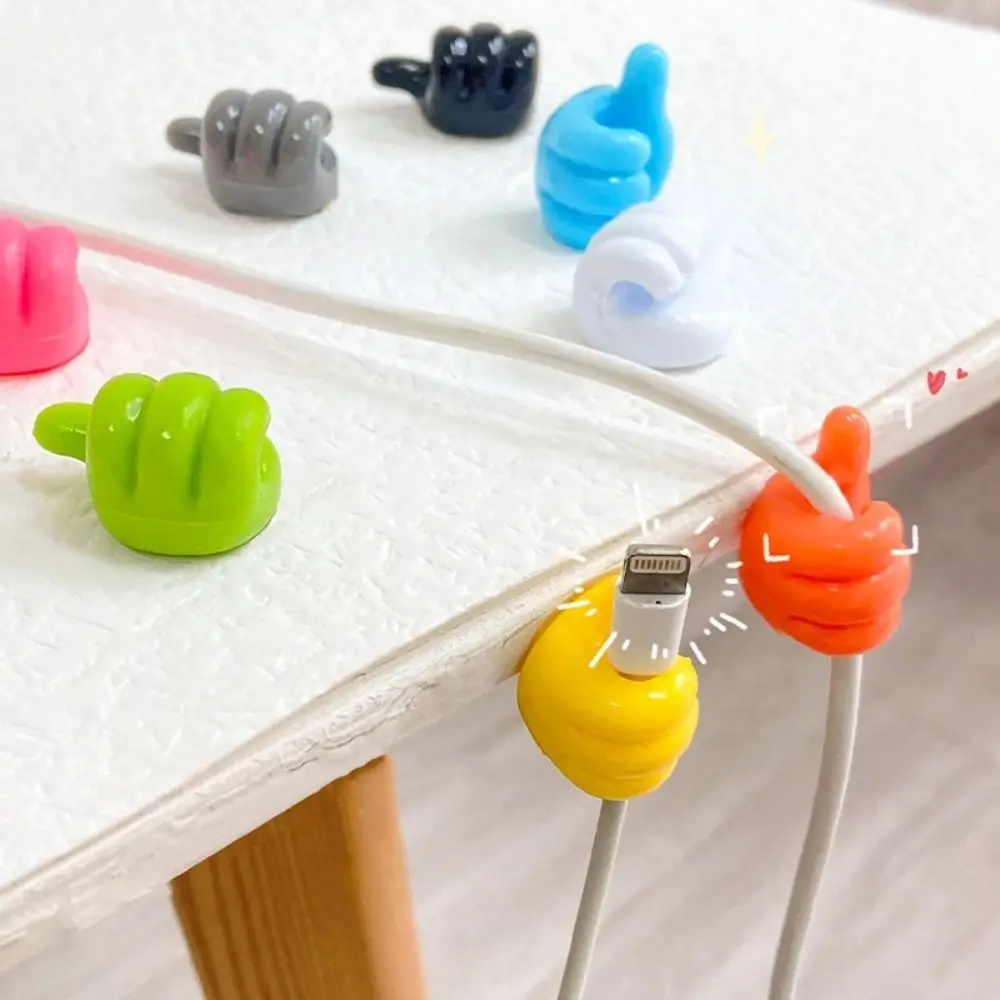 

Multi-Function Thumb Wall Hooks New Self-Adhesive Wall Hangers Thumb Cable Organizer Clips Silicone Storage Hooks