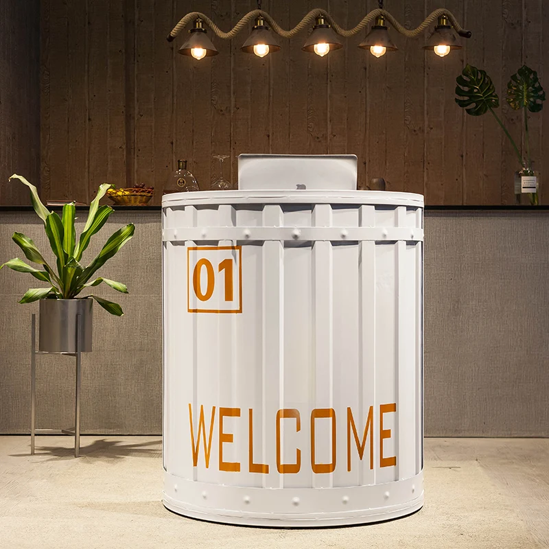 Cash Cashier Reception Desk Front Shop Cafe Shop Cashier Counter Reception Restaurant Mueble Para Negocio Office Furniture