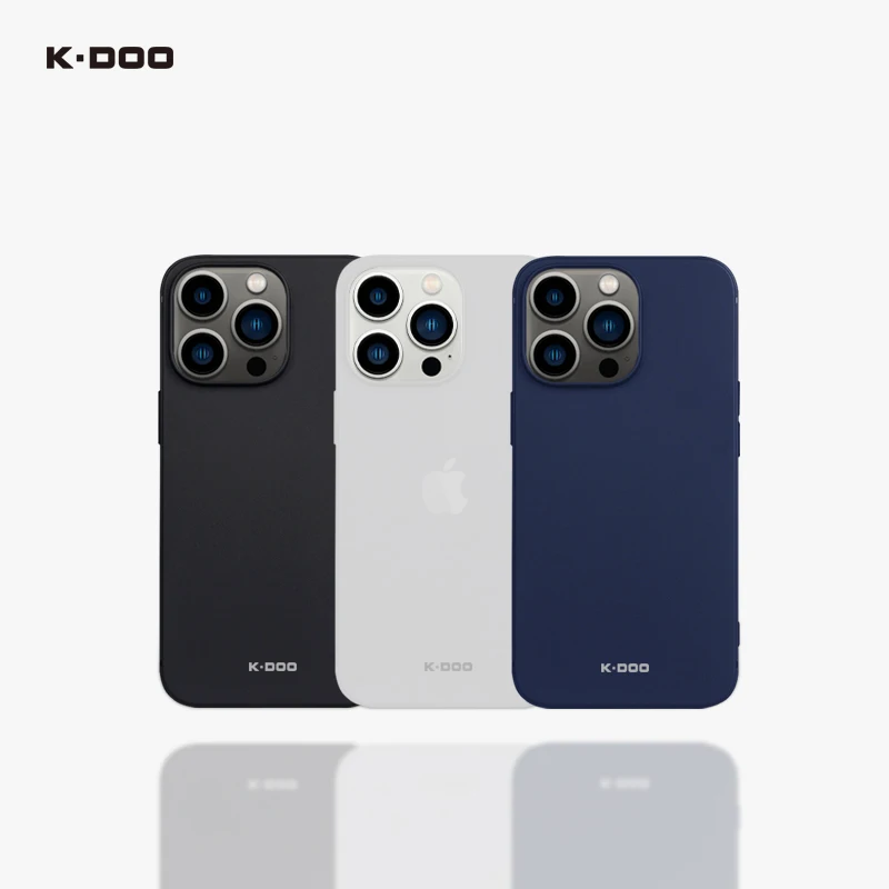 K-DOO Q Series Phone Cover - Flexible Frosted TPU Gel Soft Case Protector