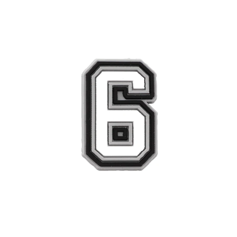 Ciondoli Per Scarpe In PVC - 63 Pezzi, Lettere, Numeri E Stile Sportivo, Per Decorazione Fai Da Te - Foto 9