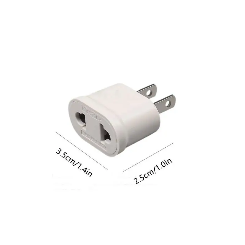 EU Plug Adapter Socket US To EU Plug Power Adaptor Converter American to US Travel Adapter Sockets Charger Outlet
