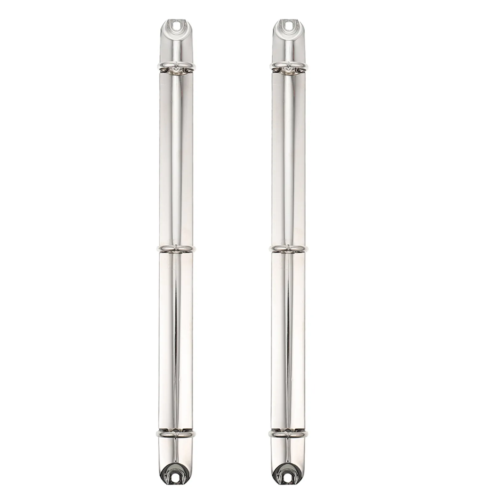 2개입 A4 메탈 링 바인더 메커니즘 3링 루즈리프 바인더 인서트 튼튼한 철제 스파인 노트북 플래너 스크랩북 사진용