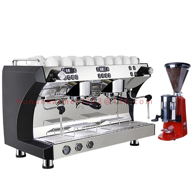 New-commercial Espresso Coffee Machine With Two Group Espresso Coffee Maker  Machine For Household - Food Processors - AliExpress