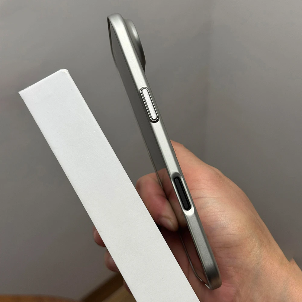 Ultra Thin Luxury Metallic Paint PC For Magsafe Magnetic Case for iPhone 17 Air 16 15 14 13 12 Pro Max 11 Wireless Charge Cover 4