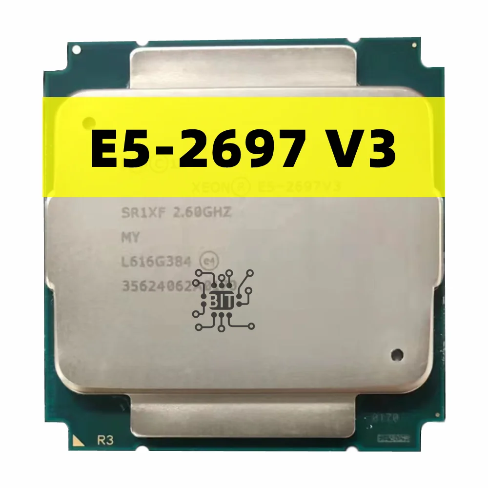 Processador Xeon e5 2697 v3 14 Núcleos 2.60ghz 35mb 22nm Lga 20113 Tdp Cpu de 145w