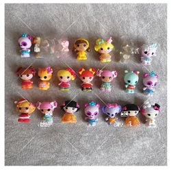Figurines de laloopsie ravissantes, jouets Figurines d'action, accessoires mignons, Mini Figurines d'animaux de compagnie laloopsie, Collection de poupée d'animal de compagnie, cadeau 2.5cm 