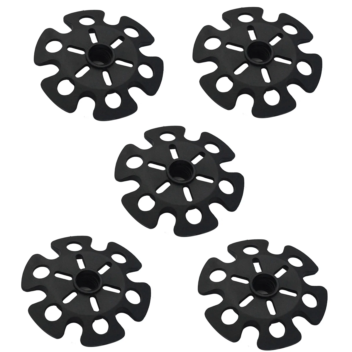 

10 Pcs Outdoor Climbing Trekking Pole Tips Snow Flake Mud Ski Baskets Walking Stick Baskets Guards Replacements Hiking