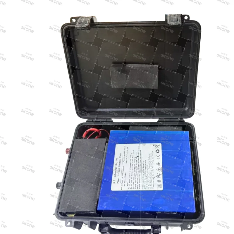 12V LiFePO4 Rechargeable Battery 60Ah-200Ah with BMS and Charger