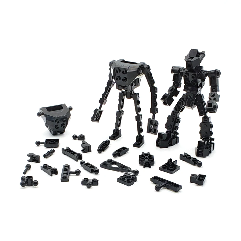 크리에이티브 MOC 빌딩 블록 액세서리 어셈블리 조인트 볼 입자, DIY 메카 프레임 부품, 유명 브랜드와 호환 가능