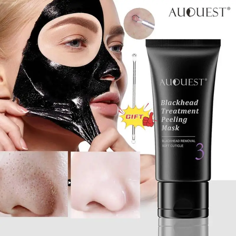 

Blackhead Remover Mask Bamboo Charcoal Deep Cleansing Oil-Control Beauty Skin Care Face Black Mask Acne Treatment Peel Off Mask