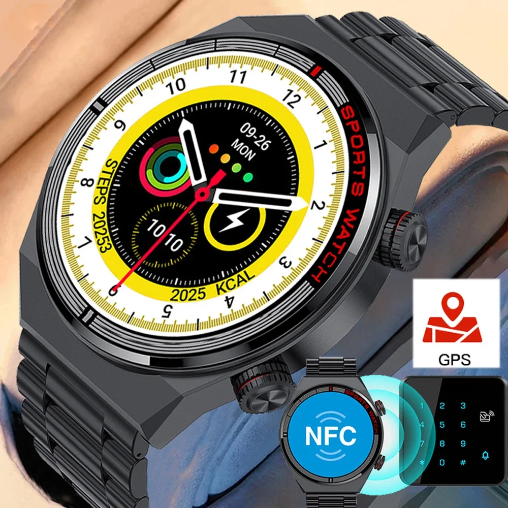 2023 New ECG+PPG Bluetooth Call Smart Watch Men GT3 Pro Sport Fitness Tracker Waterproof Man for Lenovo K3 Note K50 T5 Huawei