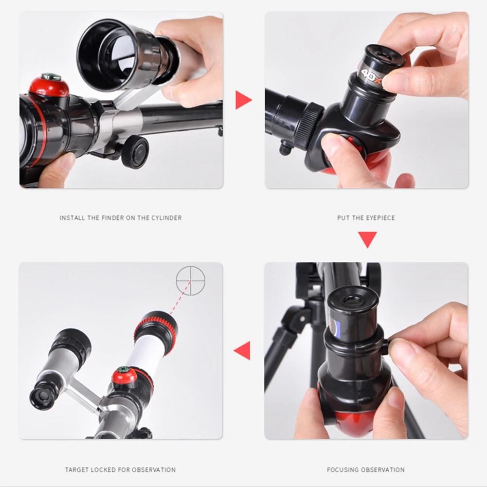 Sbccdb303ec2a4b338acb921c31b1841de Duże powiększenie teleskop astronomiczny profesjonalne dzieci eksperymentują z monokularem eksperyment naukowy jednoocznym obserwowaniem gwiazd