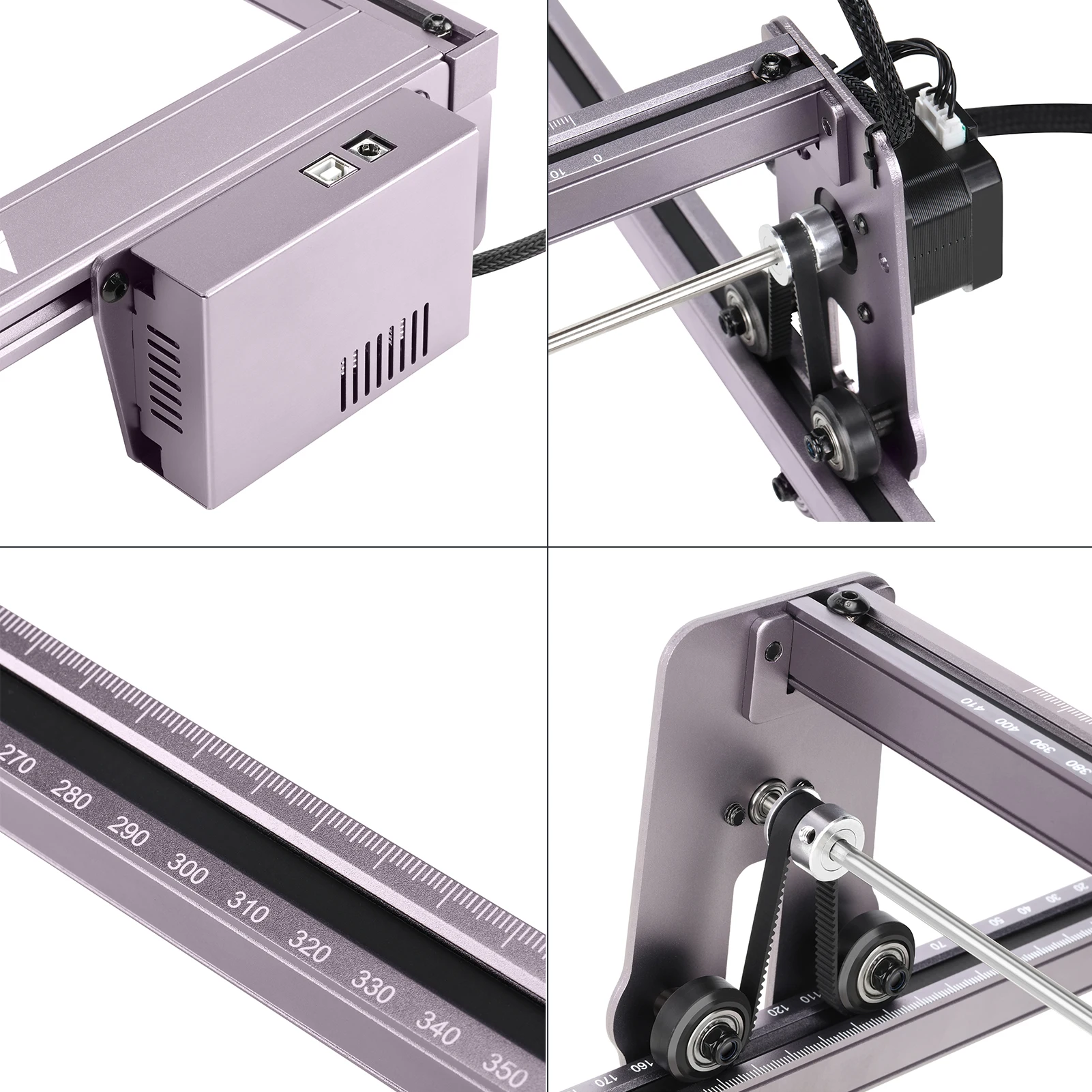 ATOMSTACK A5 Pro 40W Laser Engraver CNC DIY Fixed-Focus Laser Cutter Eye Protection Engraving Cutting Machine 410x400mm