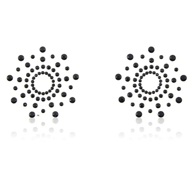 1Pairs Fashion Butterfly Nipple Stickers Sexy Women Rave Cover Cute Jewelry Party Tassel Zircon New Summer Bikini Accessories