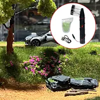 Flocking Machine Static Grass Applicator Electrostatic Grass Planting Machine Hand-held Sand Table Miniature Building DIY Model 2
