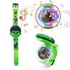 Anime Spider-Man Captain America Toys Digital Watch Glowing with Music  Marvel Watch Anime Action Figures Model Toy Kid Gift 4
