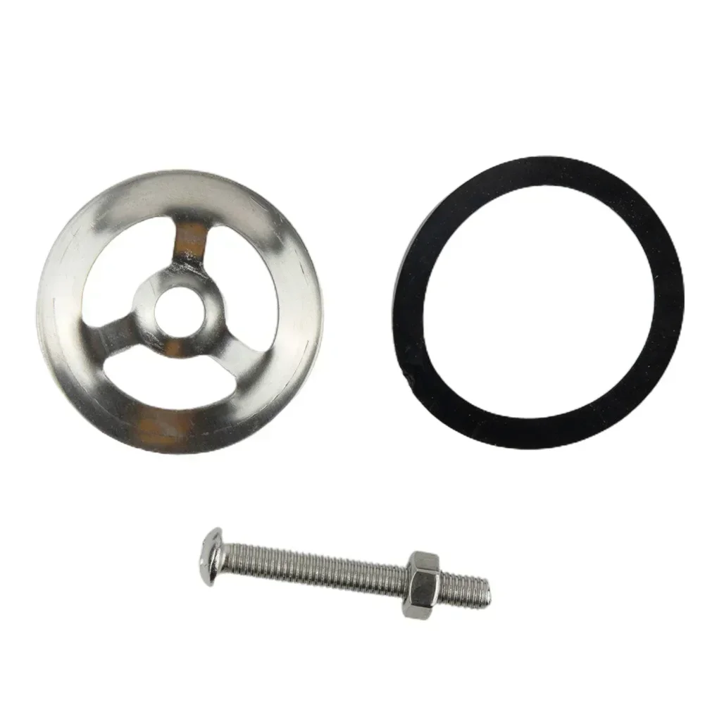 Home Waste Overflow Tap Kitchen Sinks Seal Waste ABS Bung Spares Flexible For Kitchen Sink 1pcs
