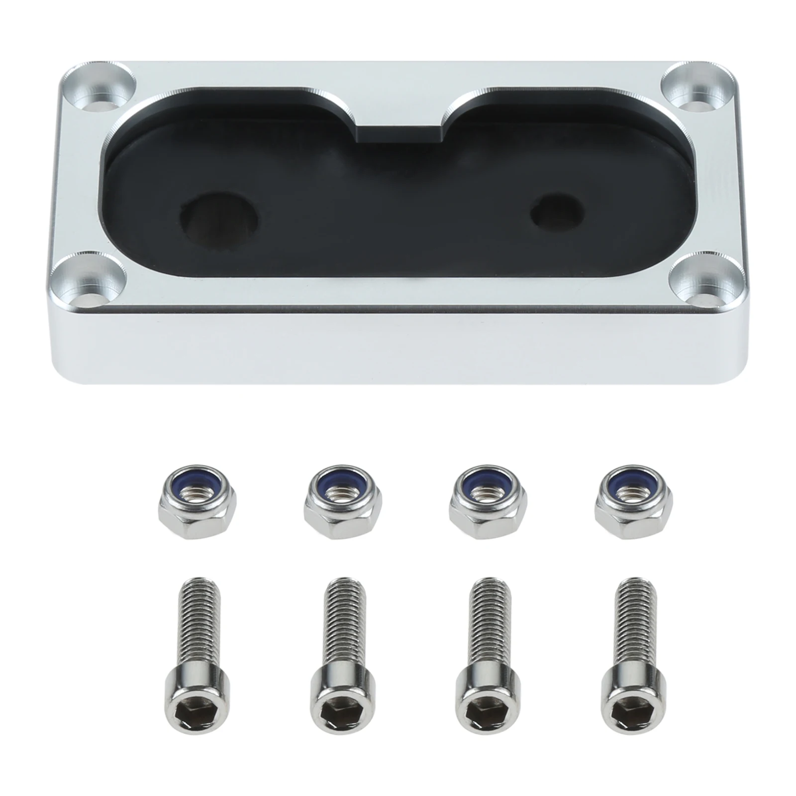 1 Set Billet CNC Aluminum Alloy Firewall Shifter Cables Shifter Plate Grommet Swap Screws Kit Fit for Civic CRX Integra K Series transmission gear shifter clip kit