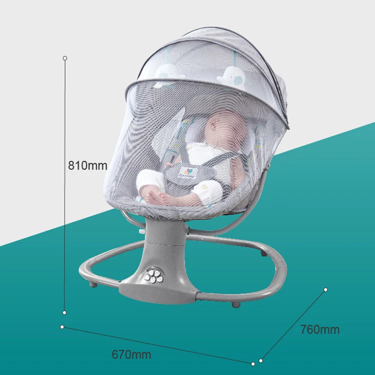 Newborns Sleeping Cradle Bed Child comfort chair reclining chair Chair Baby Electric Rocking Chair for baby 0-3 years old