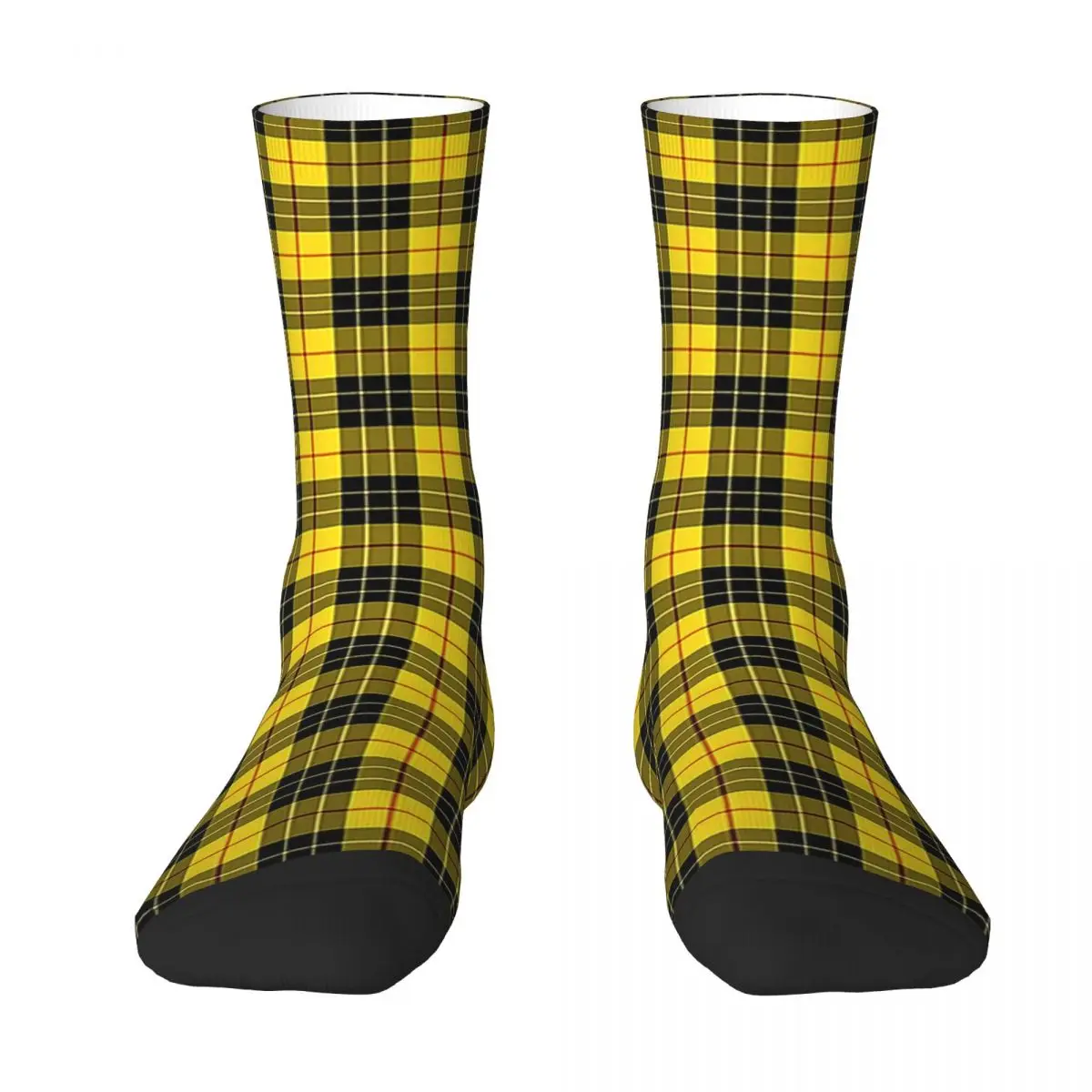 

All Seasons Crew Stockings Clan MacLeod Tartan Socks Harajuku Casual Long Socks Accessories for Men Women Birthday Present