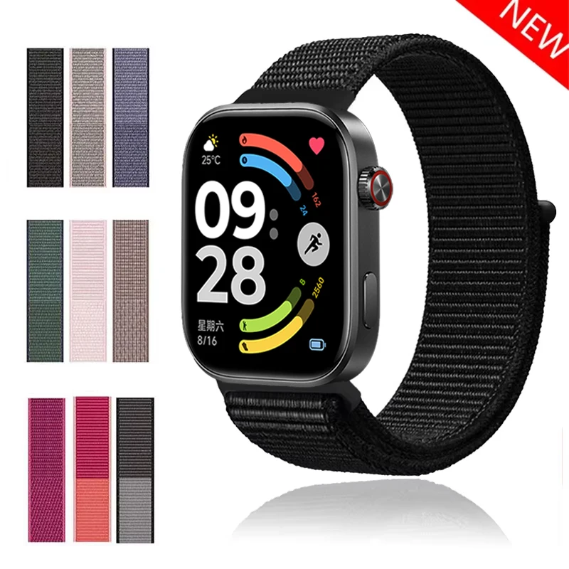 Breathable Nylon Loop Strap - Sporty Replacement Bracelet