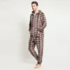Men Warm Coral Fleece Onesie Fluffy Sleepwear Lounge Homewear One Piece Pyjamas Male Jumpsuits Hooded Onesies For Men 6