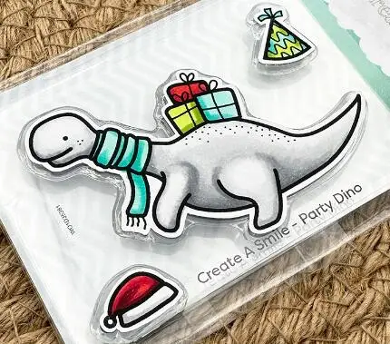 DIY 스크랩북 인감 카드 제작용 독일 크리스마스 클리어 스탬프 A5104