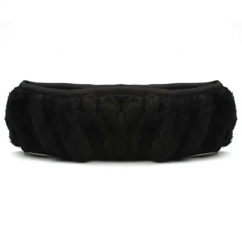 Winter Wool Plush Car Steering Wheel Cover Universal Interior