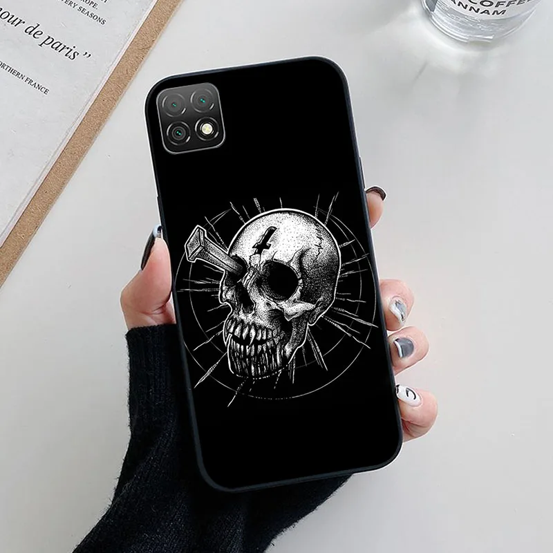 Elegant Black Soft TPU Silicone Protective Case - Lovely Painted Design