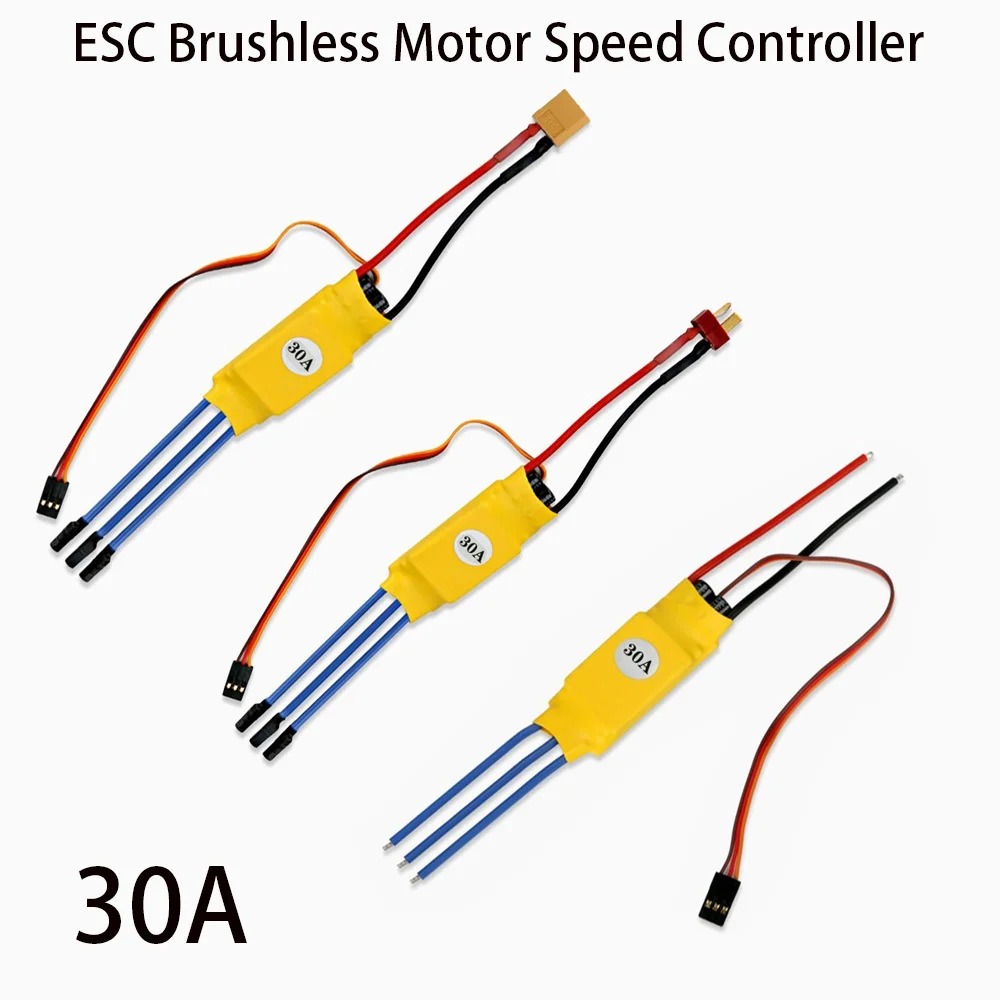 XXD HW30A 30A ESC Brushless Motor Speed Controller RC BEC ESC for T-rex F450 Helicopter Boat FPV F450 Mini Quadcopter Drone brushless motor