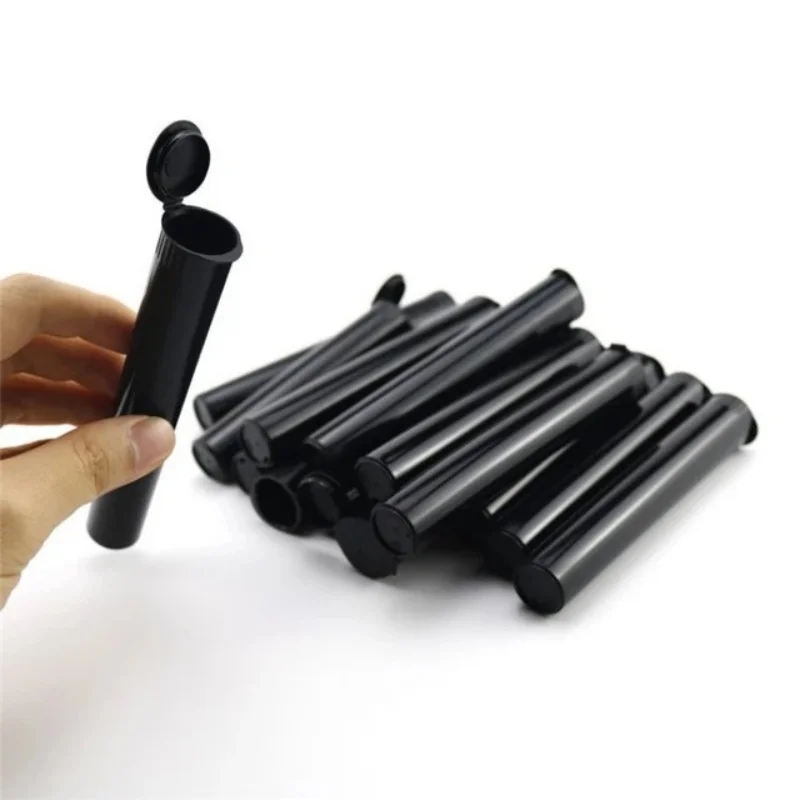 3 pçs tubo de plástico à prova de cheiro de armazenamento de cigarro 118mm à prova dwaterproof água hermético recipiente de vedação de armazenamento sólido acessórios para fumar