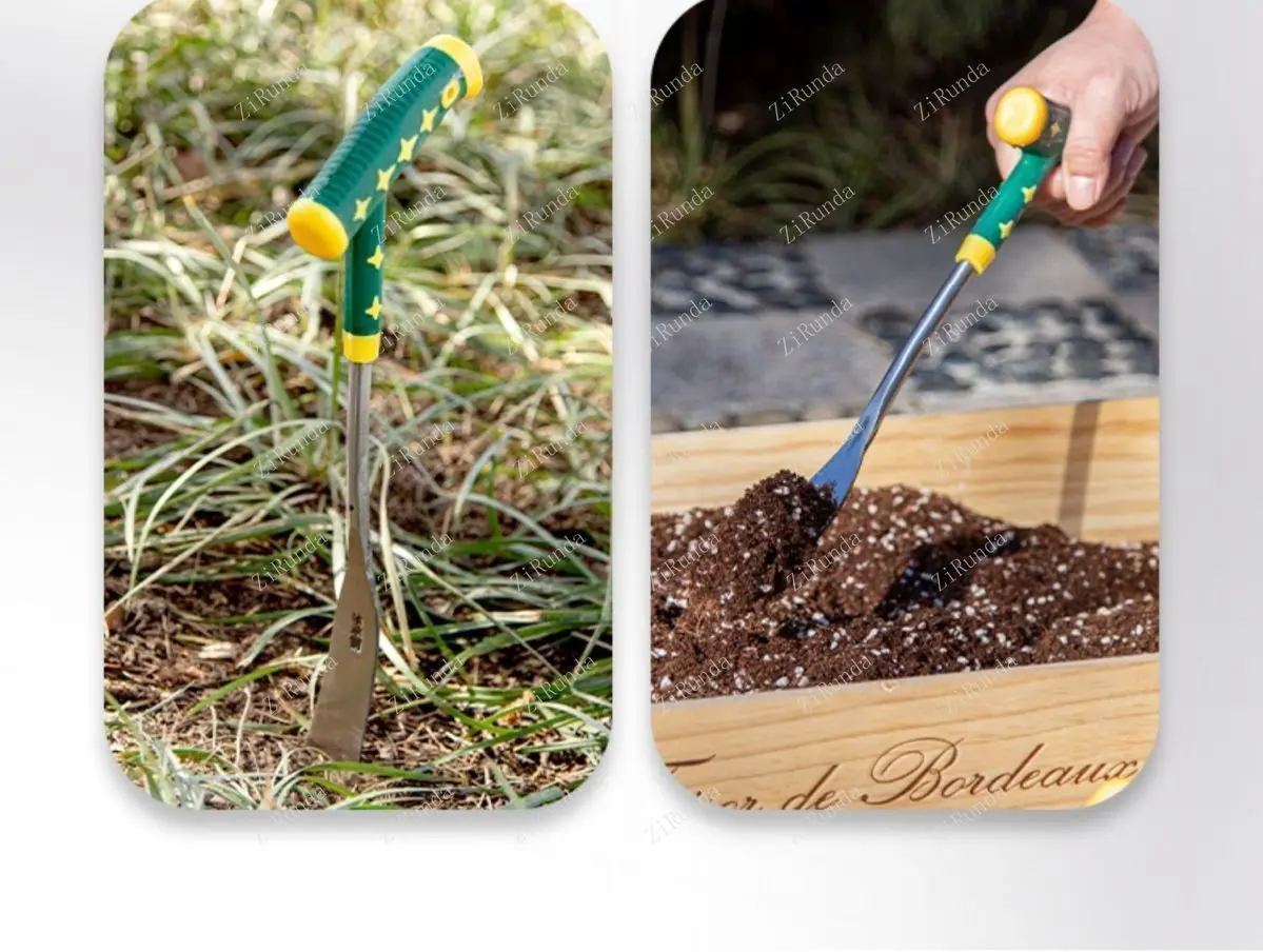 *Horticultural manganese steel wild vegetable flower planting tool shovel vegetable planting weed control garlic shovel 4