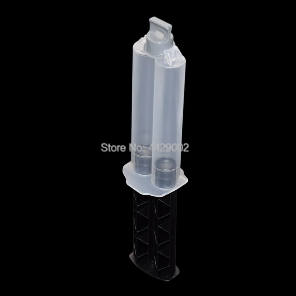 500 Stück Leere Klebstoffkartuschen 24ml 1:1 AB-Kleberöhrchen mit 500 Stück Handpumpen zum Mischen und Füllen von Epoxidharz AB-Kleber – Detail 4