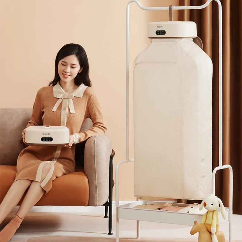 مجفف صغير التلقائي تجفيف الملابس مجفف الهواء التعقيم طوي المحمولة مجفف  الملابس مجفف الملابس - AliExpress