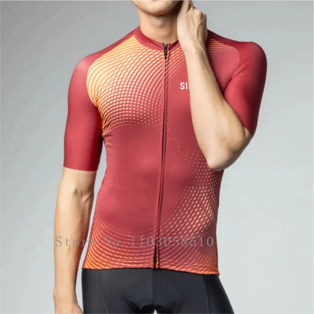 Siroko Short Sleeve Cycling Jerseys for Men, Pro Team, Race, MTB, Road Bike, Ciclismo Masculina, Bicycle Maillot, Italy 4