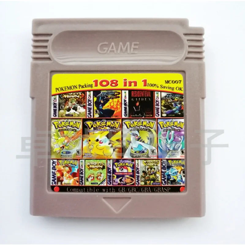 Рисунок 3 - Карта для игры GB GBC 108 в 1