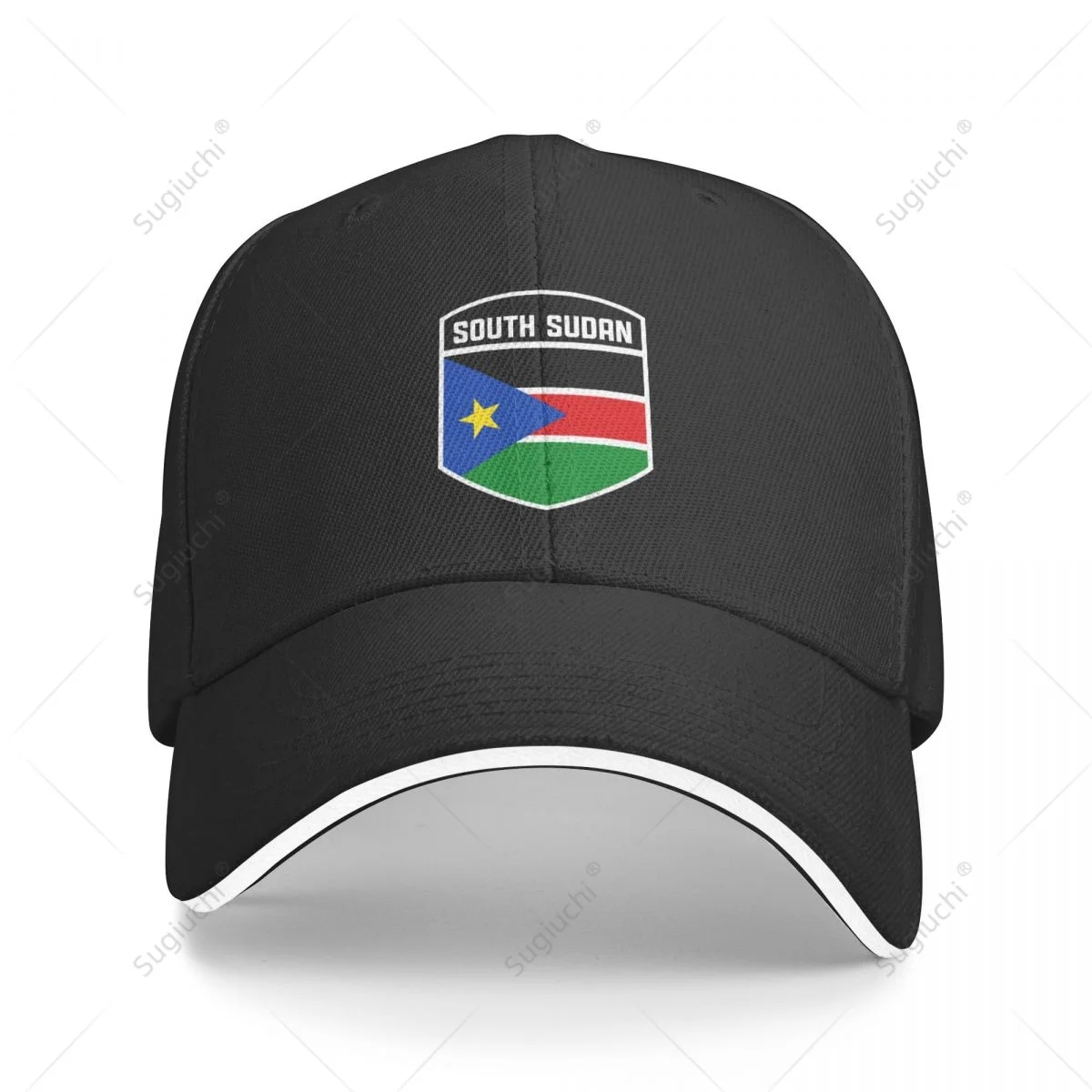 

Многофункциональная бейсболка с флагом Южного Судана, Мужская Спортивная Кепка, повседневная Кепка для гольфа, рыбалки, улицы