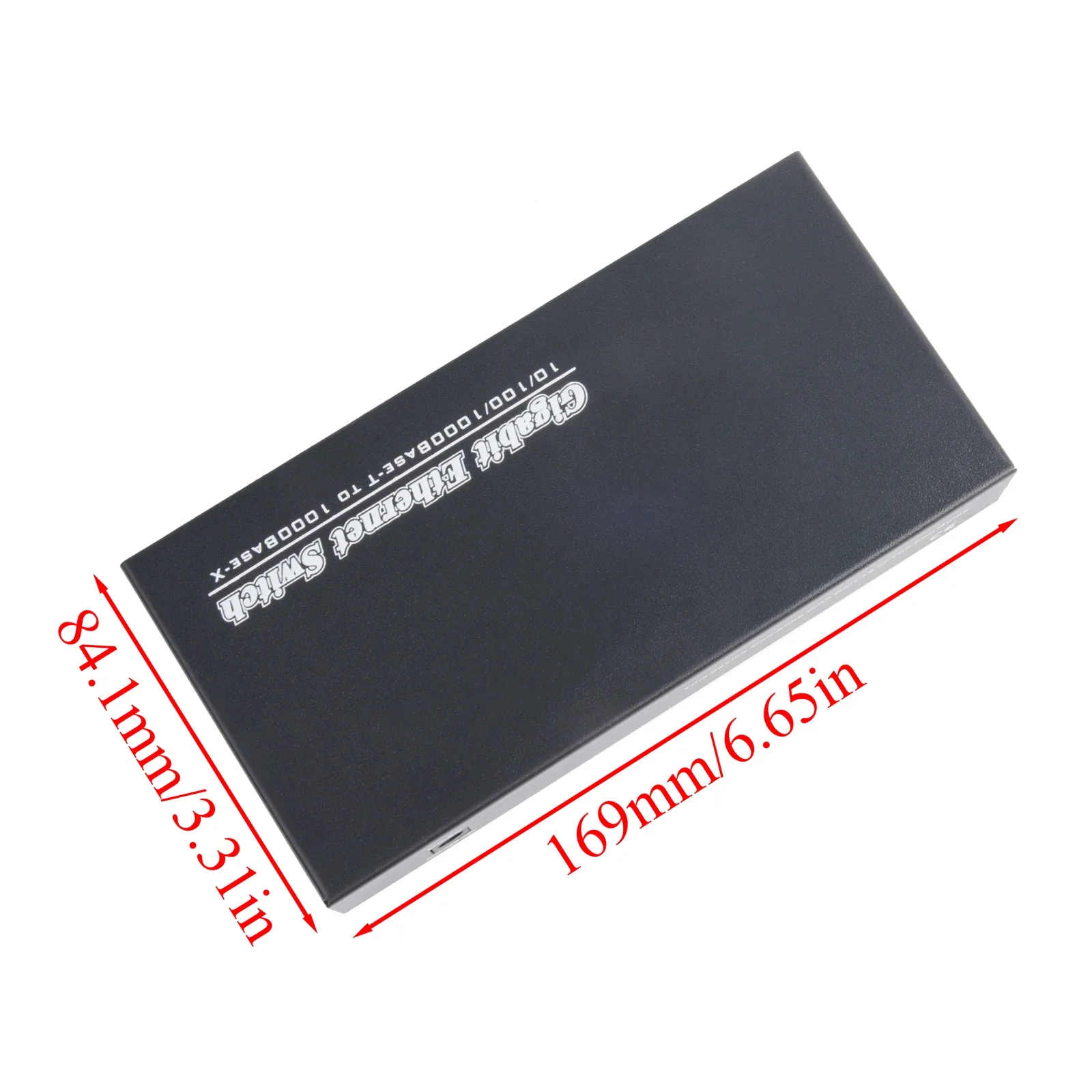 Gigabit SFP Media Converter 4 SFP to 2 RJ45 Transceiver 10/100/1000M Fiber Optic Switch 1PCS With 3KM/20KM LC/SC Module