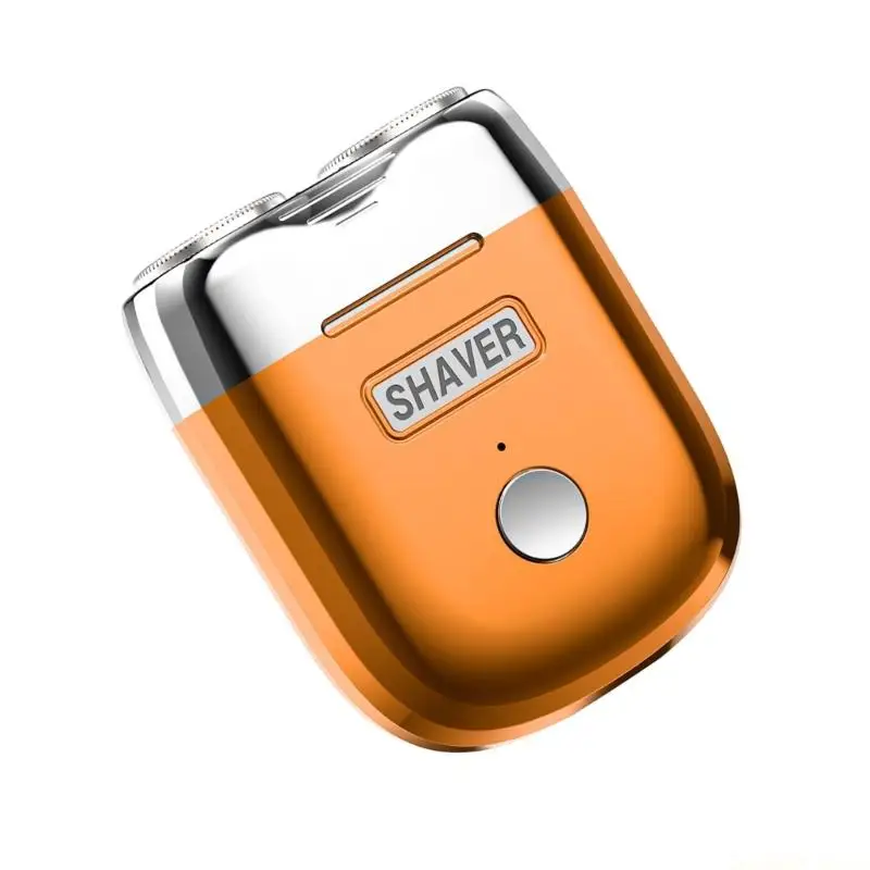 D0AB 남성용 전기 면도기 얼굴 및 구레나룻 트리밍 더블 헤드 수염 트리머