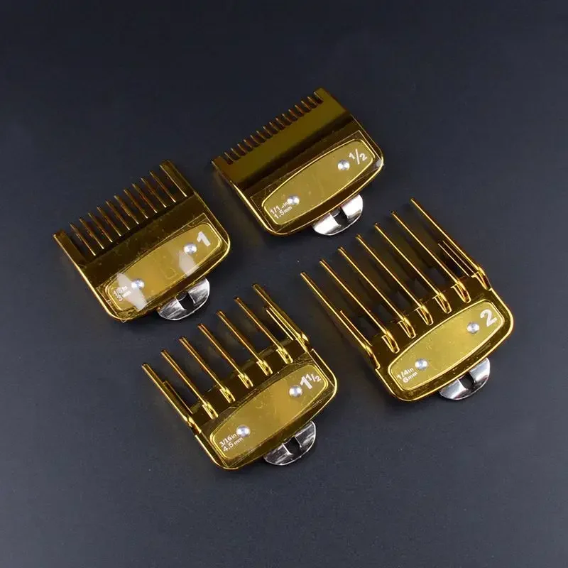 2/3/4Pcs 헤어 클리퍼 가이드 빗 절단 제한 빗 표준 가드 부착 부품 전기 클리퍼 액세서리