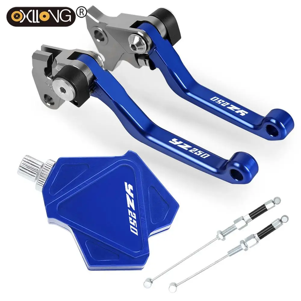 

Dirt Bike CNC Brake Clutch Levers Stunt Clutch Pull Cable Lever Easy System For YAMAHA YZ250 1989 1990 1991 1992 1993 1994 1995