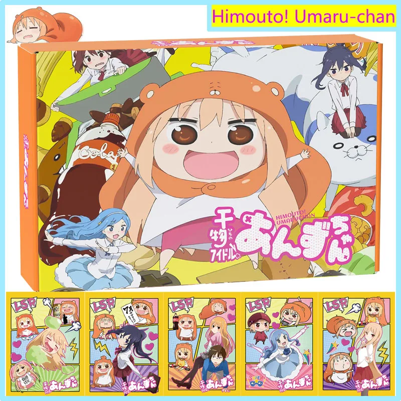 

Himouto! Umaru-chan Collection Cards Booster Box U·M·R Motoba Kirie Doma Umaru Character SSR Kimono Quicksand Card Kids Gift Toy