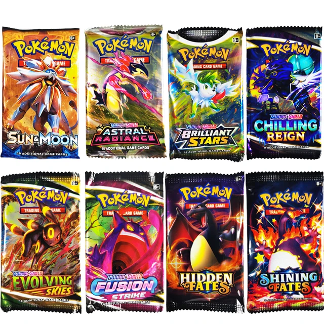 Em promoção! Pokemon Inglês Aleatória De 48 Pcs/1box Vmax Cartão Brilhando  Destinos Ptcg Batalha Collectie Kaart Doos Kinderen Speelgoed Jogo De Anime  Brinquedos