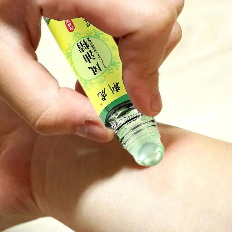 Peppermint Essential Oil Roll On Migraine Essential Oil Built-in Roller Ball for Aromatherapy Relaxation Headache